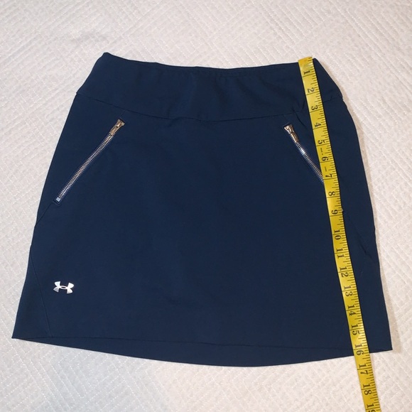 Under Armour Golf Skirt/Shorts/Skort, Navy Blue, Size Small - Picture 6 of 10